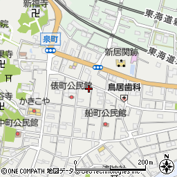 静岡県湖西市新居町新居1209周辺の地図