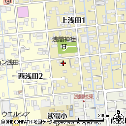 アリス薬局　上浅田店周辺の地図