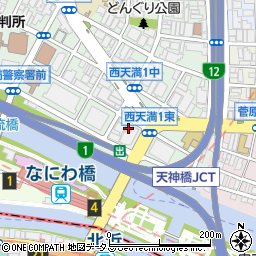 プレサンス梅田東ベータ周辺の地図