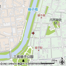 静岡県浜松市中央区楊子町594周辺の地図