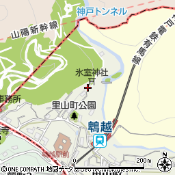 兵庫県神戸市兵庫区里山町1-259周辺の地図