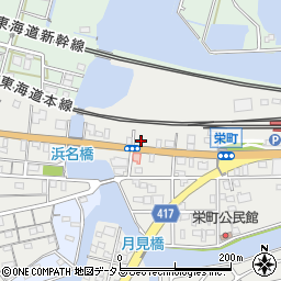 新居とんぼ薬局周辺の地図