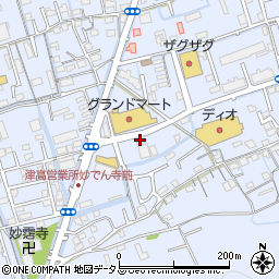 株式会社ダスキン津山　岡山支店周辺の地図