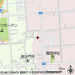 静岡県浜松市中央区金折町156周辺の地図