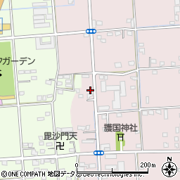 静岡県浜松市中央区金折町157周辺の地図