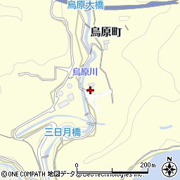 兵庫県神戸市兵庫区烏原町地所畑周辺の地図