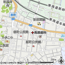 静岡県湖西市新居町新居1258周辺の地図