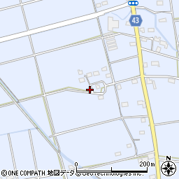 静岡県磐田市大原1812周辺の地図