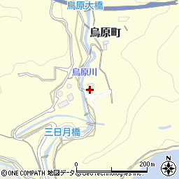 兵庫県神戸市兵庫区烏原町（地所畑）周辺の地図