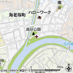 静岡県浜松市中央区浅田町5周辺の地図