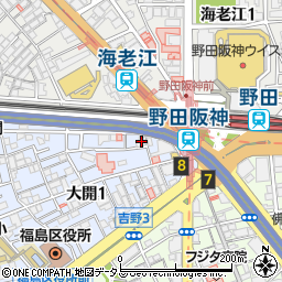 中華 信さん 野田店周辺の地図
