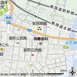 静岡県湖西市新居町新居1222周辺の地図