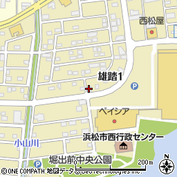 知久屋　雄踏店周辺の地図