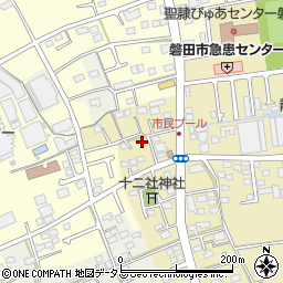 静岡県磐田市上大之郷11周辺の地図