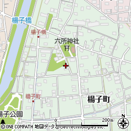 静岡県浜松市中央区楊子町459周辺の地図