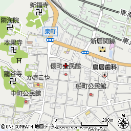 静岡県湖西市新居町新居1200-1周辺の地図