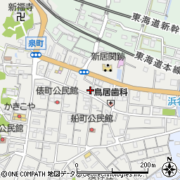 静岡県湖西市新居町新居1257周辺の地図