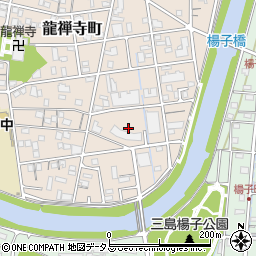 静岡県浜松市中央区龍禅寺町536周辺の地図