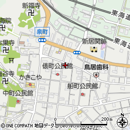静岡県湖西市新居町新居1208周辺の地図