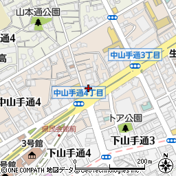 近畿産業信用組合神戸支店周辺の地図
