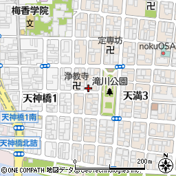 大阪府大阪市北区天満4丁目10-3周辺の地図
