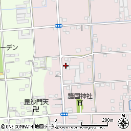静岡県浜松市中央区金折町150周辺の地図