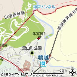 兵庫県神戸市兵庫区里山町1-47周辺の地図