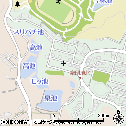 岡山県総社市泉15-19周辺の地図