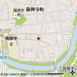 静岡県浜松市中央区龍禅寺町556周辺の地図