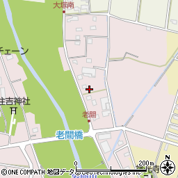静岡県浜松市中央区金折町1788周辺の地図