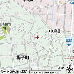 静岡県浜松市中央区楊子町306周辺の地図