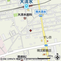 愛知県豊橋市南大清水町元町124周辺の地図