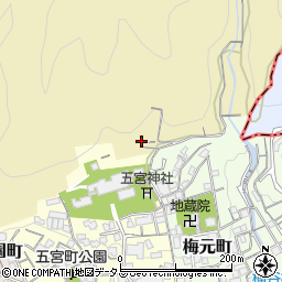 兵庫県神戸市兵庫区平野町上ノ山126周辺の地図