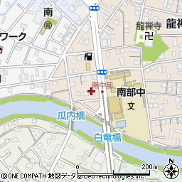 静岡県浜松市中央区龍禅寺町725周辺の地図