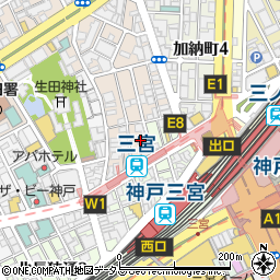 BAR 鎌谷商店周辺の地図