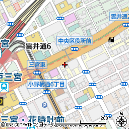 日新信用金庫神戸支店周辺の地図