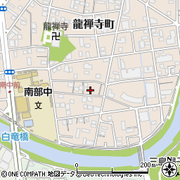 静岡県浜松市中央区龍禅寺町560周辺の地図