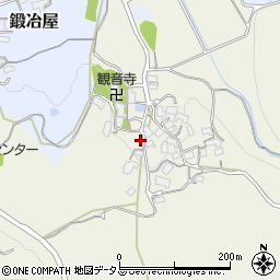 三重県伊賀市東谷周辺の地図
