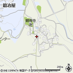 三重県伊賀市東谷周辺の地図