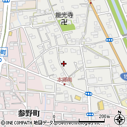 静岡県浜松市中央区本郷町179周辺の地図