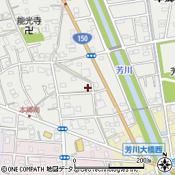 静岡県浜松市中央区本郷町500周辺の地図
