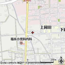 静岡県磐田市千手堂985-8周辺の地図