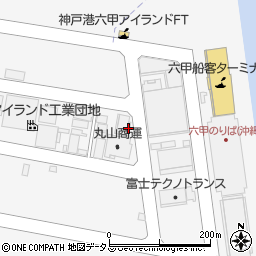 西原商会　神戸支店周辺の地図