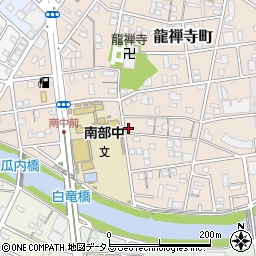 静岡県浜松市中央区龍禅寺町571周辺の地図