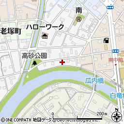 静岡県浜松市中央区浅田町11周辺の地図