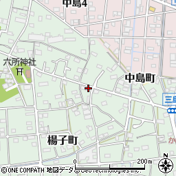 静岡県浜松市中央区楊子町304周辺の地図