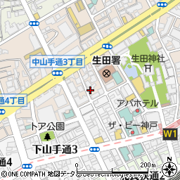 神戸バイブルフェローシップ周辺の地図