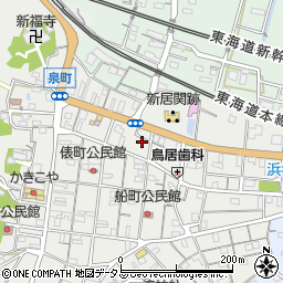 静岡県湖西市新居町新居1254周辺の地図