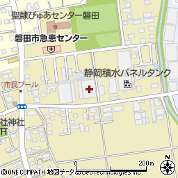静岡県磐田市上大之郷84周辺の地図