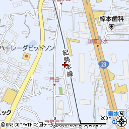 三重県津市垂水467-2周辺の地図